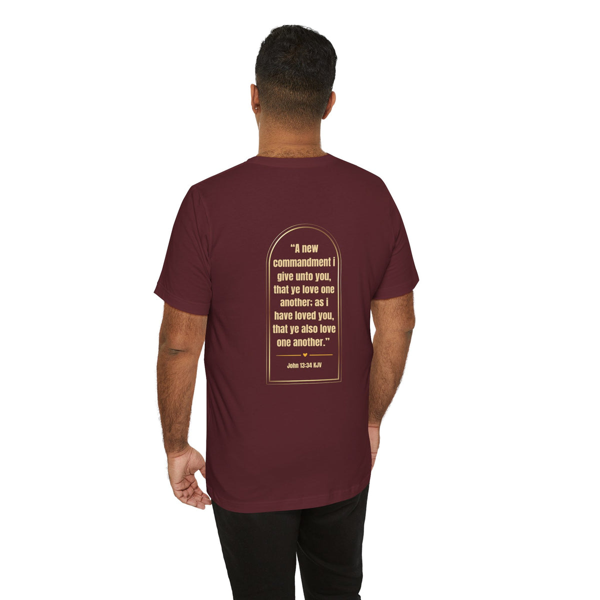 Love Like Jesus Christian T-Shirt | John 13:34 KJV