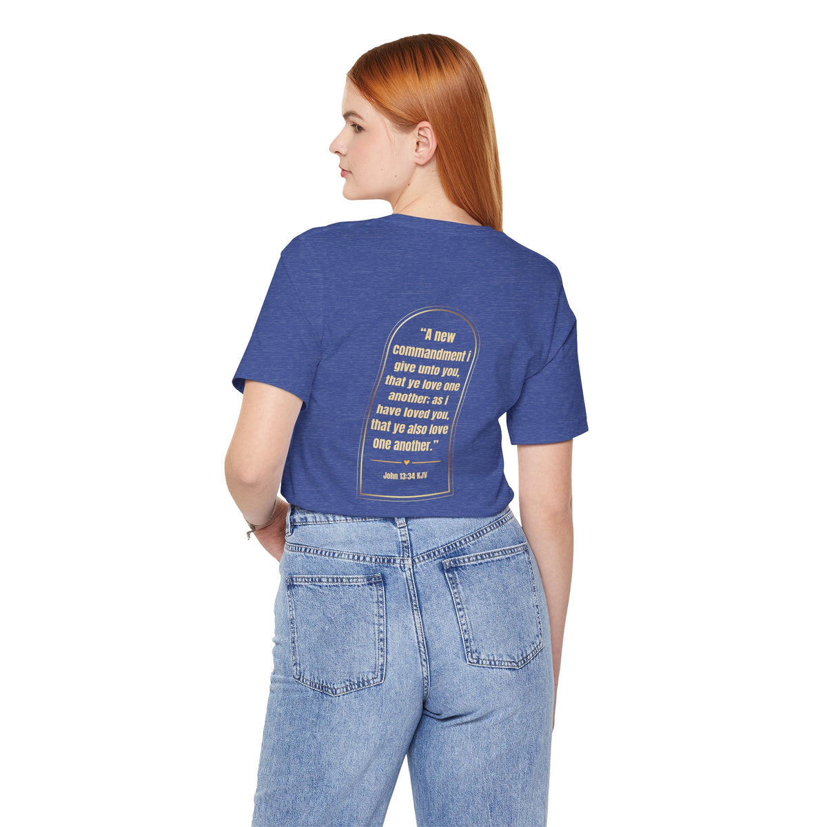 Love Like Jesus Christian T-Shirt | John 13:34 KJV