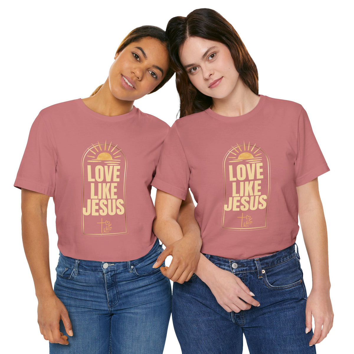 Love Like Jesus Christian T-Shirt | John 13:34 KJV