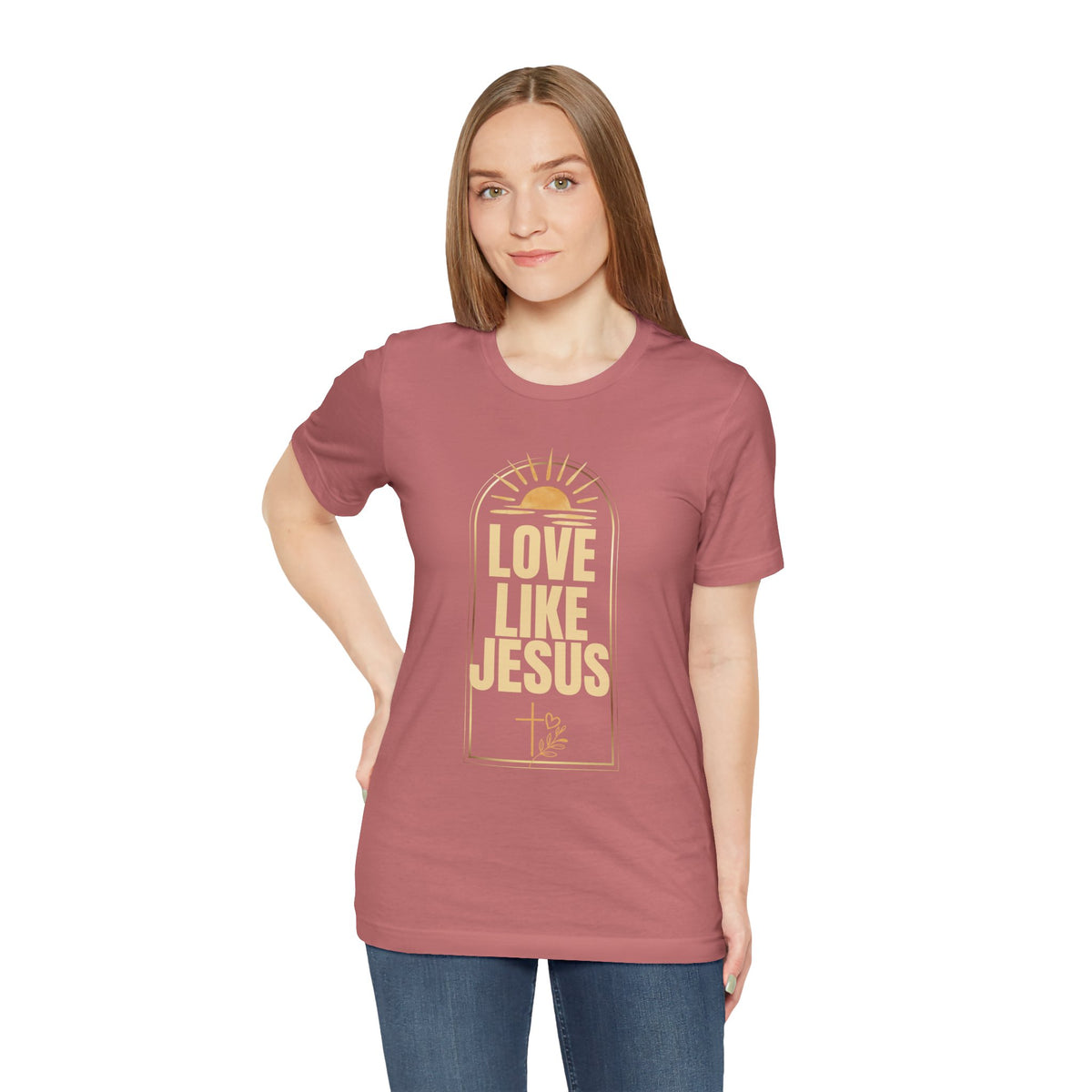 Love Like Jesus Christian T-Shirt | John 13:34 KJV