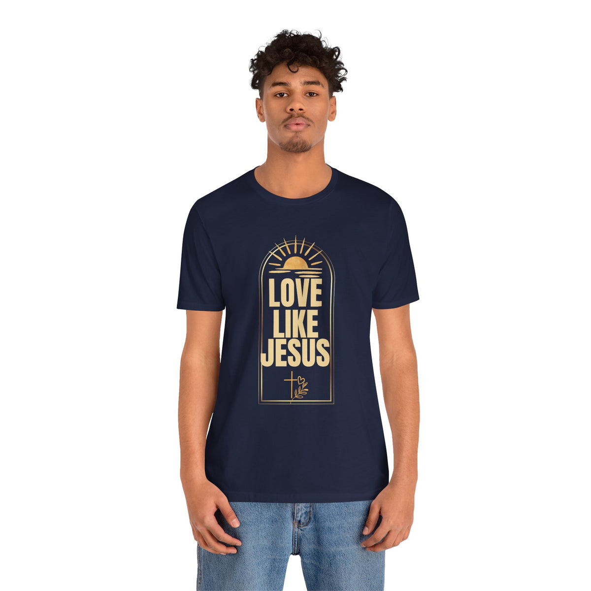 Love Like Jesus Christian T-Shirt | John 13:34 KJV