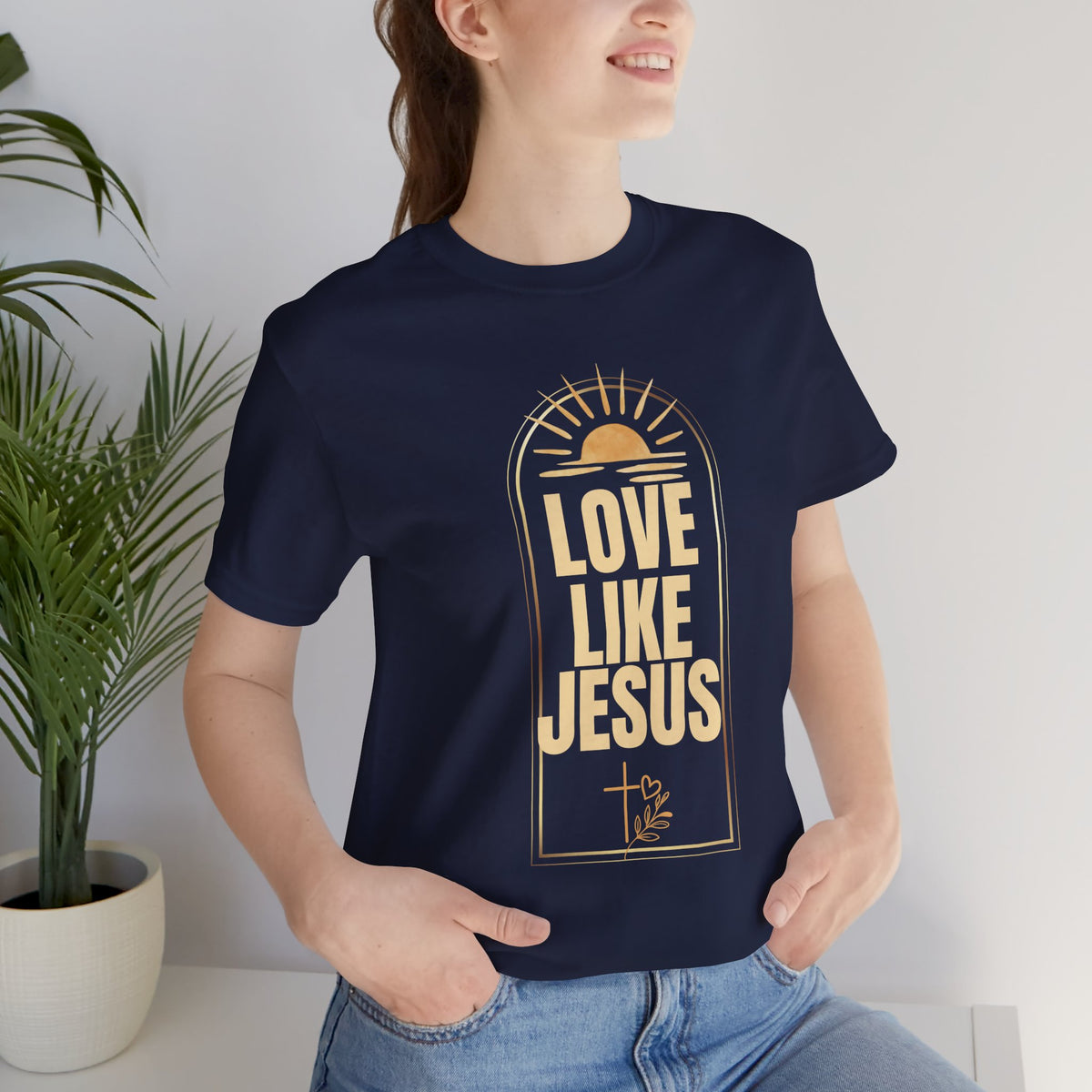 Love Like Jesus Christian T-Shirt | John 13:34 KJV
