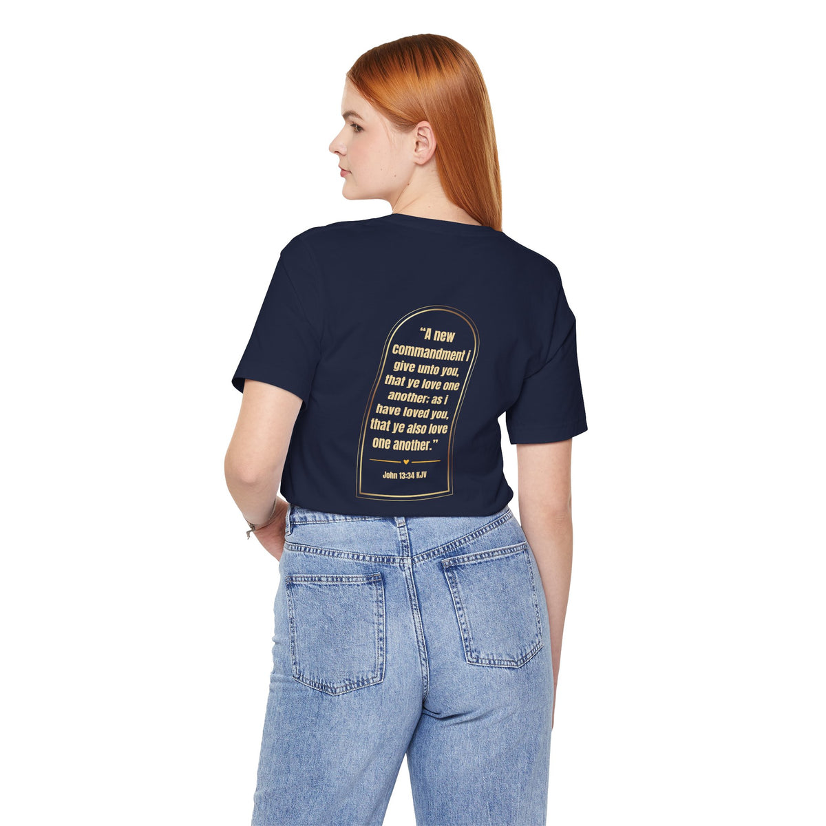 Love Like Jesus Christian T-Shirt | John 13:34 KJV