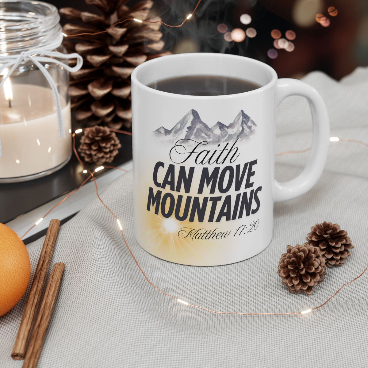 17:20 | Faith Can Move Mountains – Scripture Mug