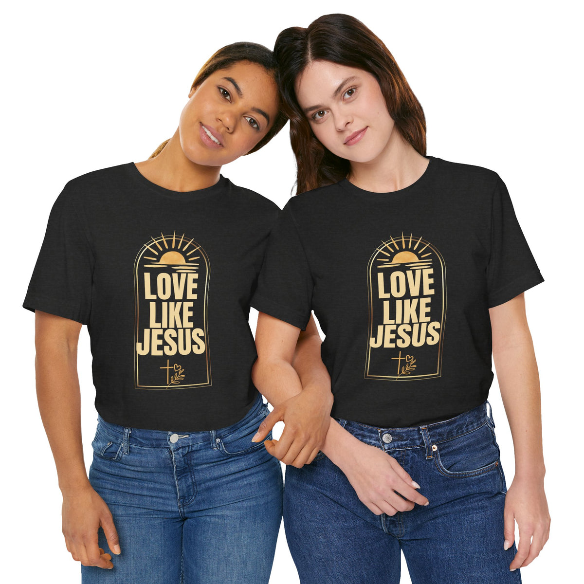 Love Like Jesus Christian T-Shirt | John 13:34 KJV