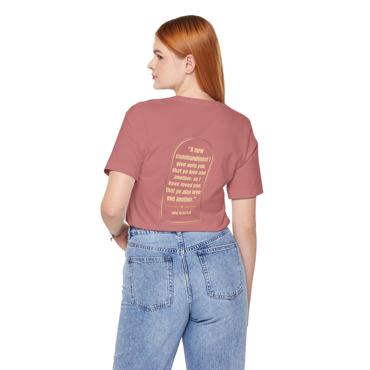 Love Like Jesus Christian T-Shirt | John 13:34 KJV