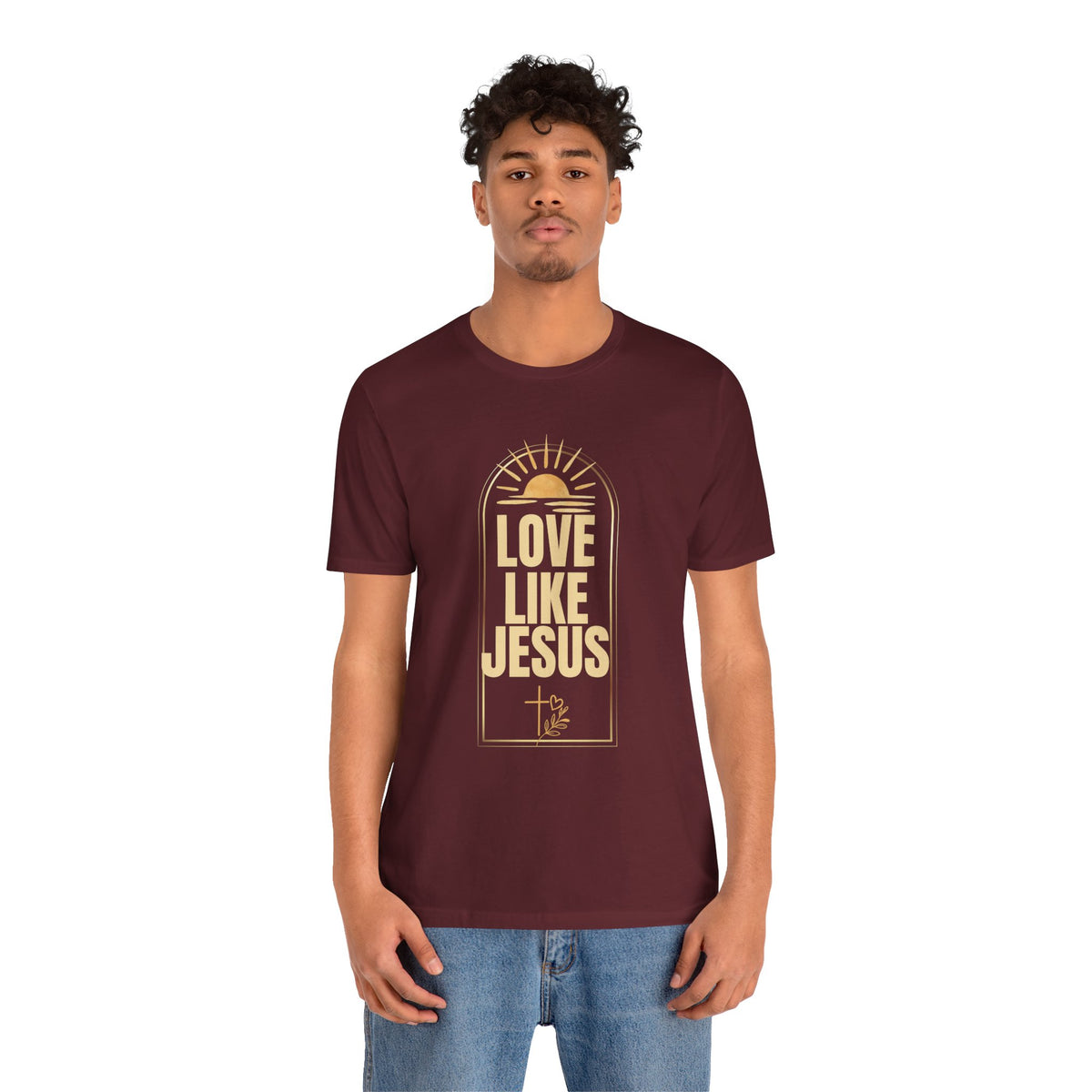 Love Like Jesus Christian T-Shirt | John 13:34 KJV