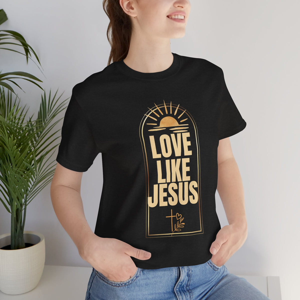 Love Like Jesus Christian T-Shirt | John 13:34 KJV