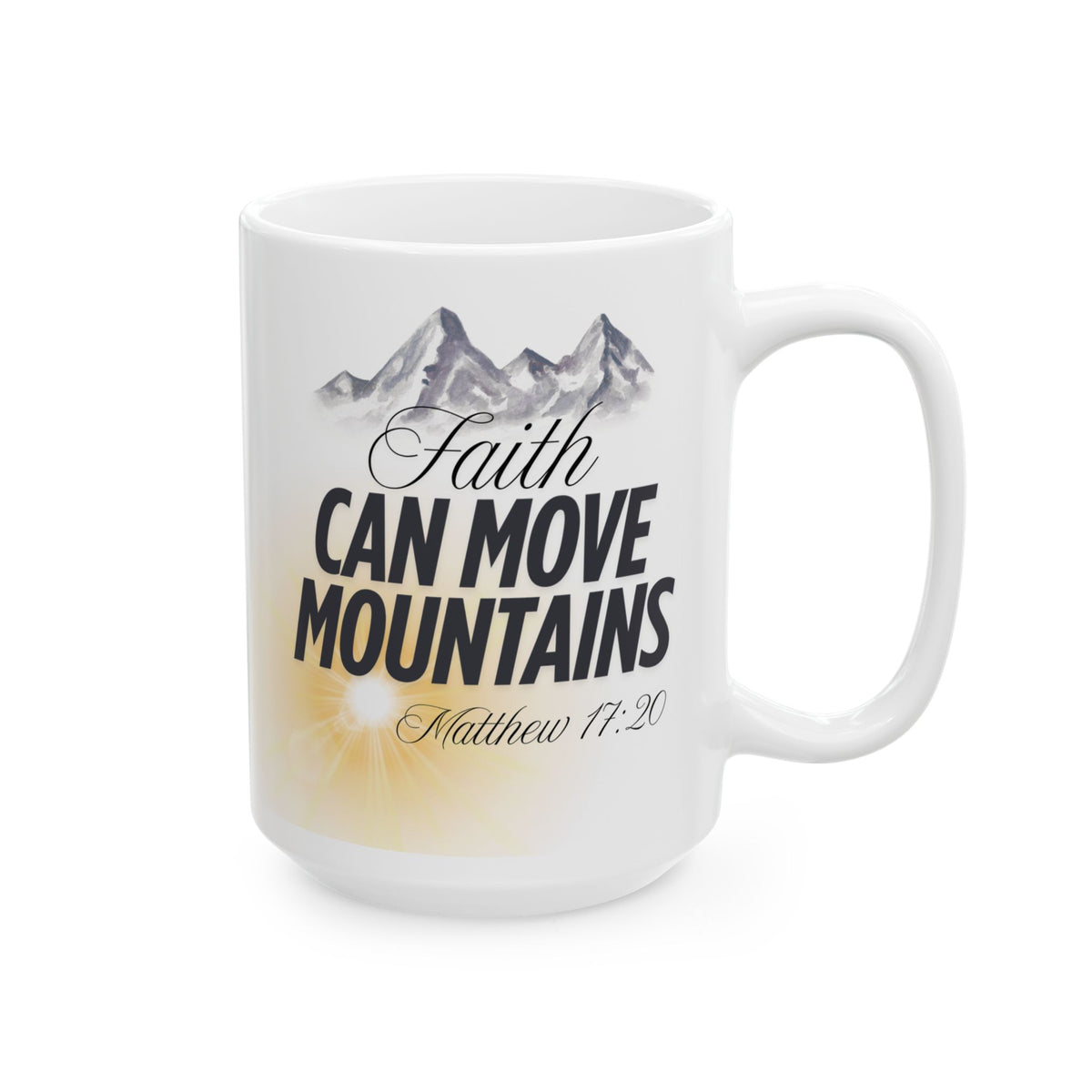17:20 | Faith Can Move Mountains – Scripture Mug