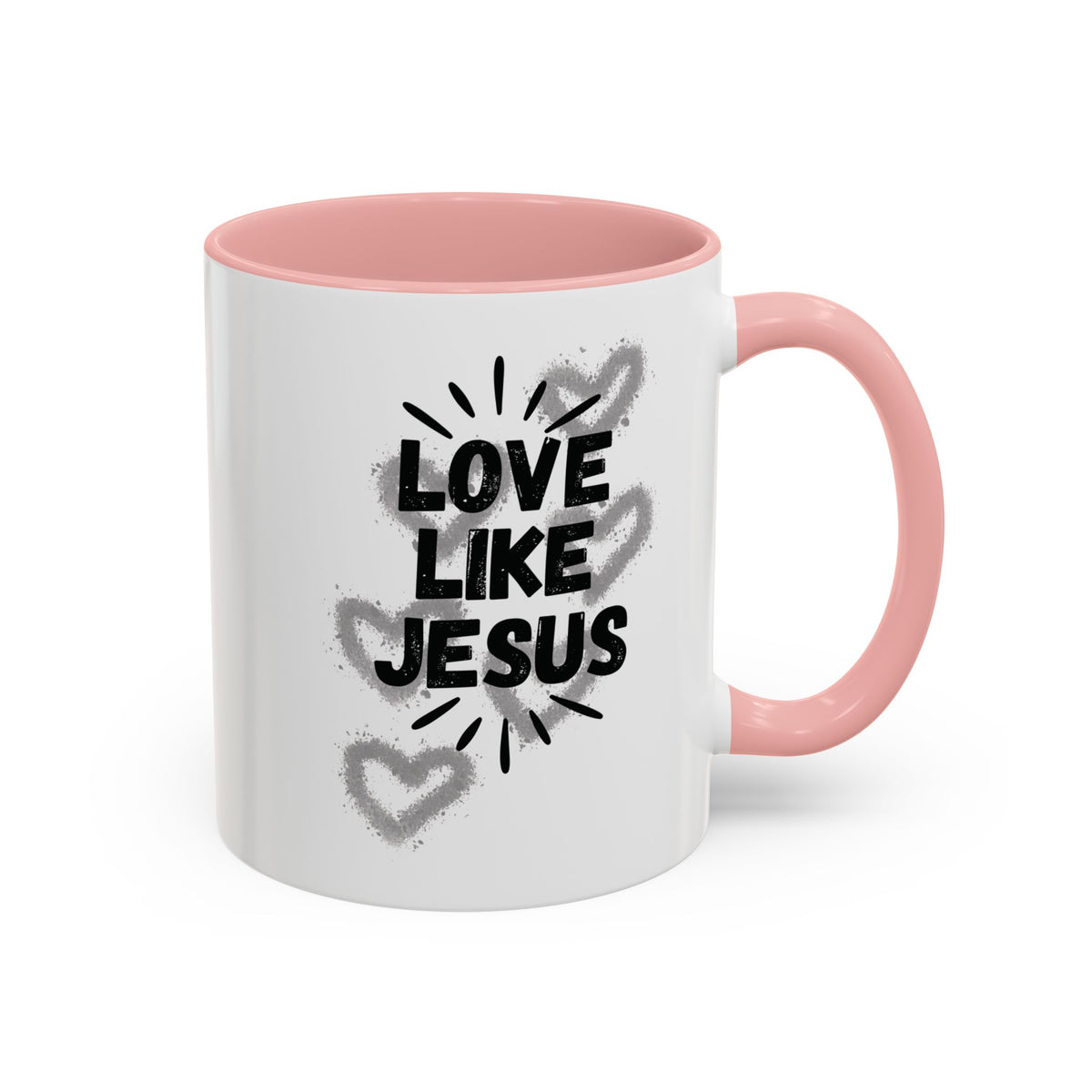 Love Like Jesus Accent Mug | John 13:34 KJV | 11 oz & 15 oz