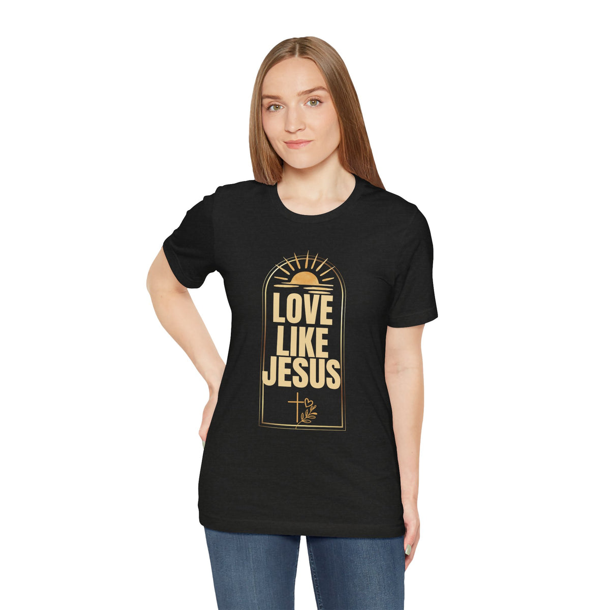 Love Like Jesus Christian T-Shirt | John 13:34 KJV