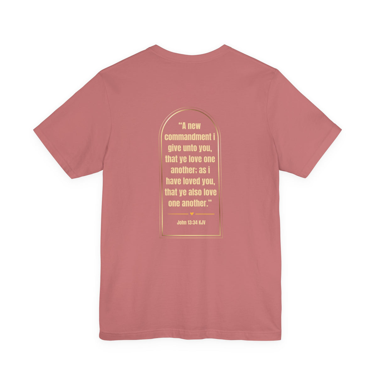 Love Like Jesus Christian T-Shirt | John 13:34 KJV