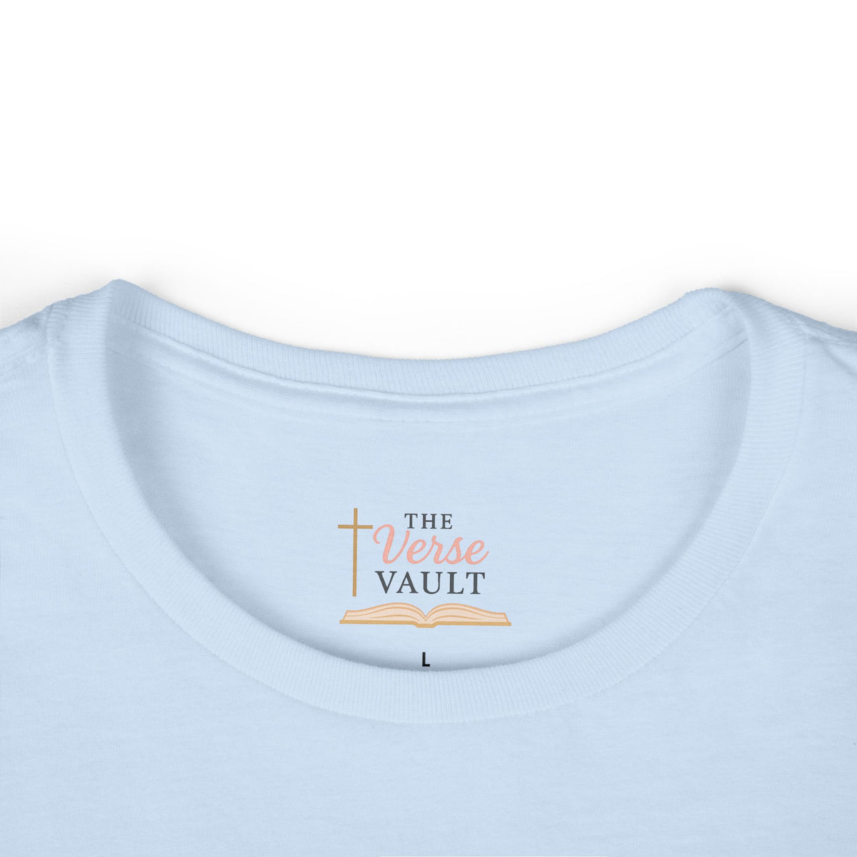 His Grace Is Sufficient 2 Corinthians 12:9 Women’s Christian T-Shirt