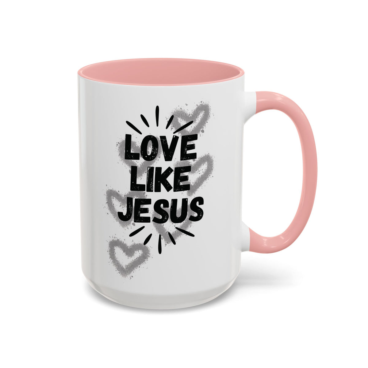 Love Like Jesus Accent Mug | John 13:34 KJV | 11 oz & 15 oz