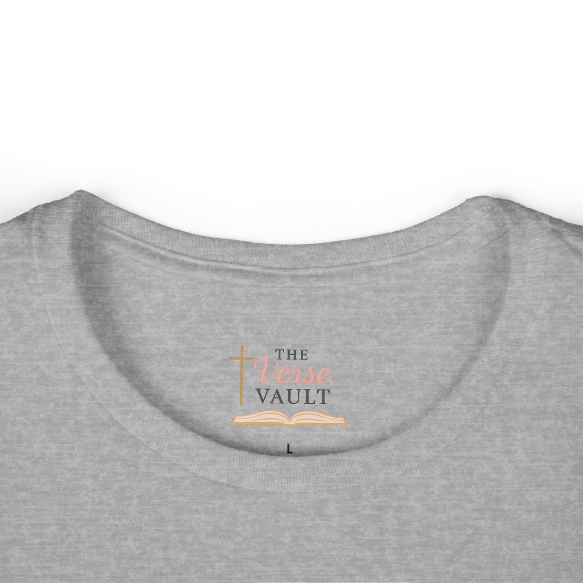 His Grace Is Sufficient 2 Corinthians 12:9 Women’s Christian T-Shirt