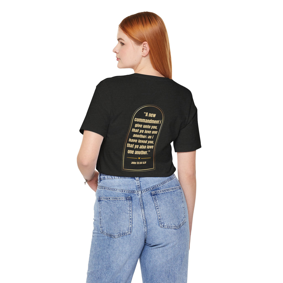 Love Like Jesus Christian T-Shirt | John 13:34 KJV