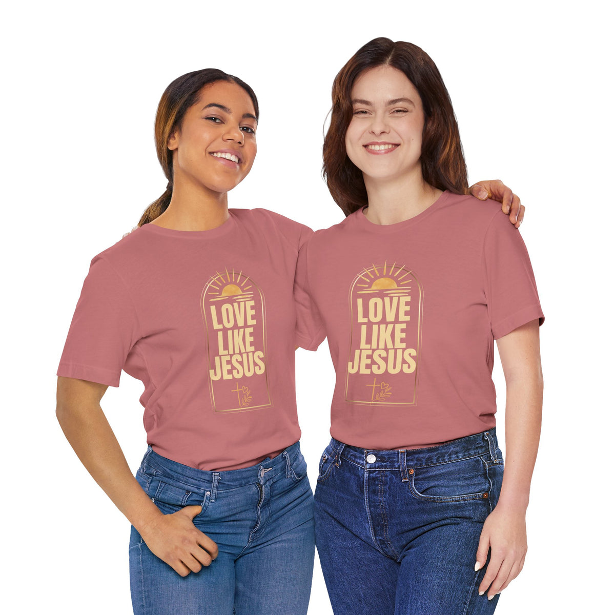Love Like Jesus Christian T-Shirt | John 13:34 KJV