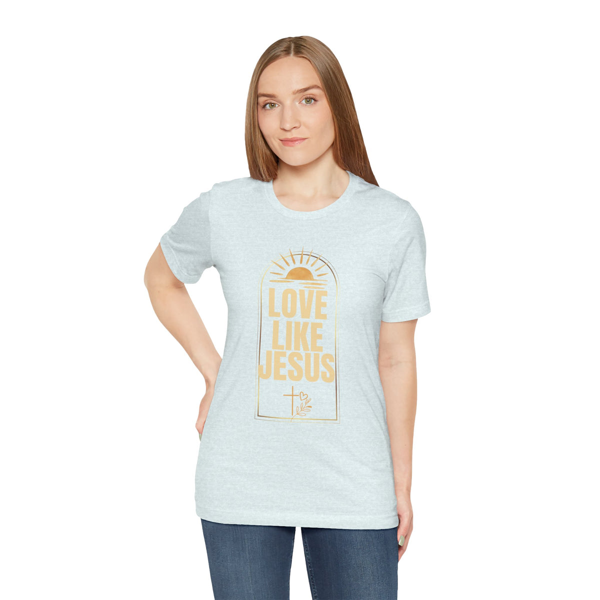 Love Like Jesus Christian T-Shirt | John 13:34 KJV
