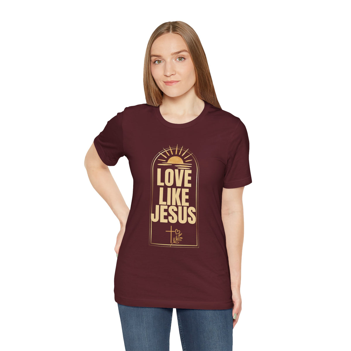 Love Like Jesus Christian T-Shirt | John 13:34 KJV