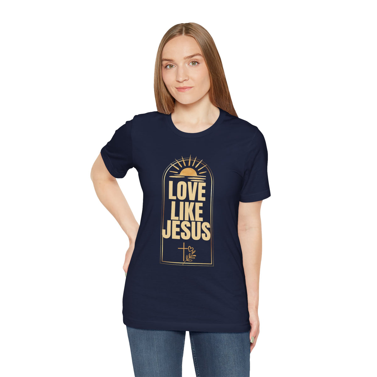 Love Like Jesus Christian T-Shirt | John 13:34 KJV