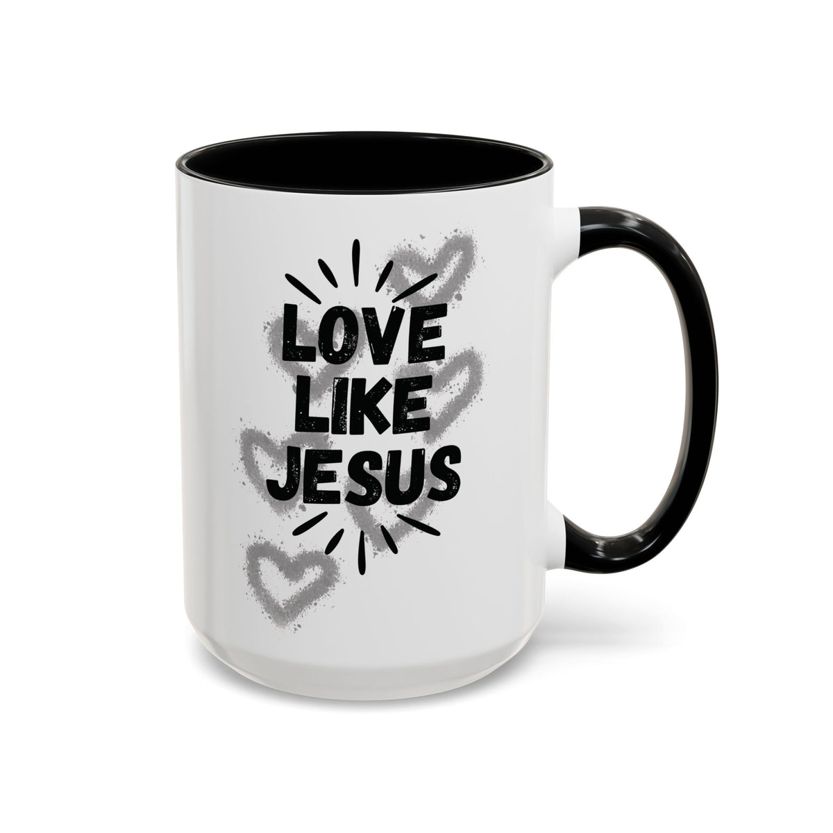 Love Like Jesus Accent Mug | John 13:34 KJV | 11 oz & 15 oz