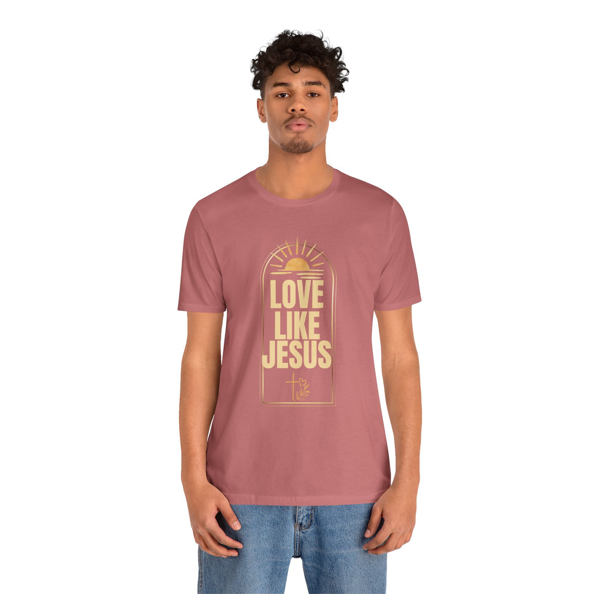Love Like Jesus Christian T-Shirt | John 13:34 KJV