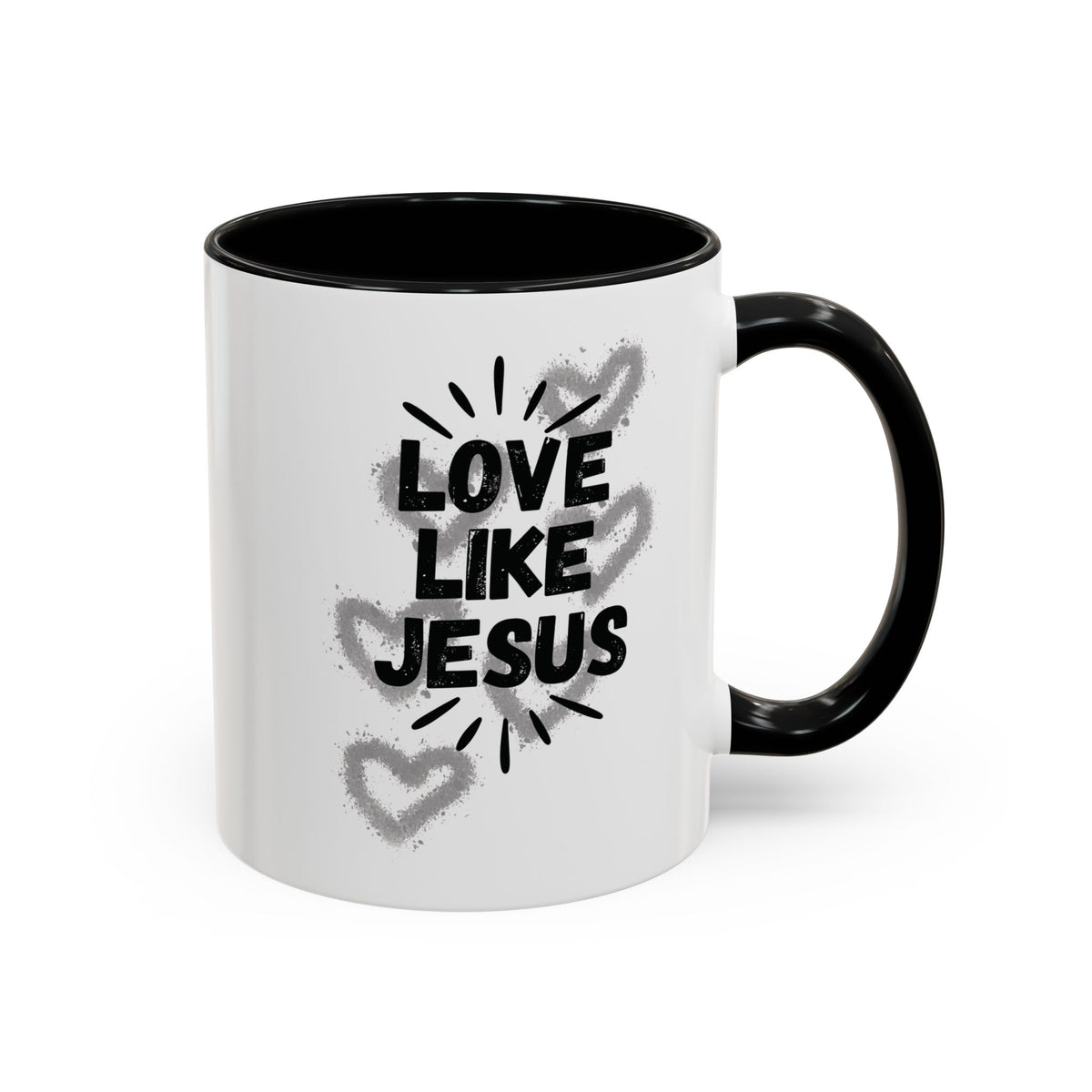 Love Like Jesus Accent Mug | John 13:34 KJV | 11 oz & 15 oz